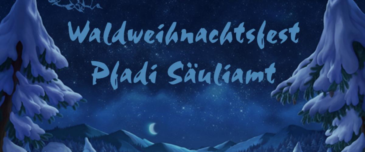 Bild für Waldweihnachten (Corona-Edition)