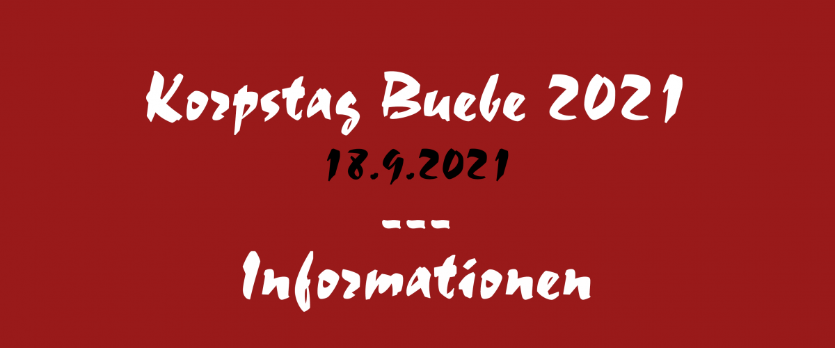 Bild für Korpstag Buebe 2021