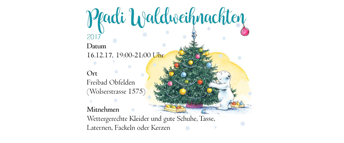 Bild für Pfadi Waldweihnachten